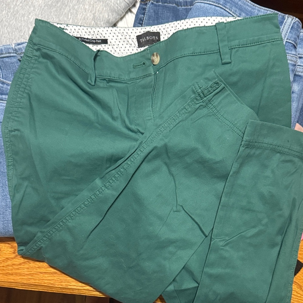Talbots Emerald Trousers